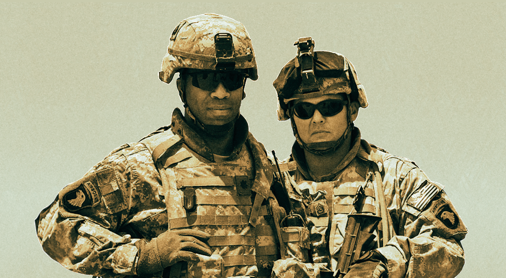 Two military veterans taking advantage of the GI Bill Apprenticeship program